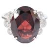 HEIWADO&CO. Pt950 9.232ct Garnet 0.47ct Diamond Ring ring PlatinumUsed