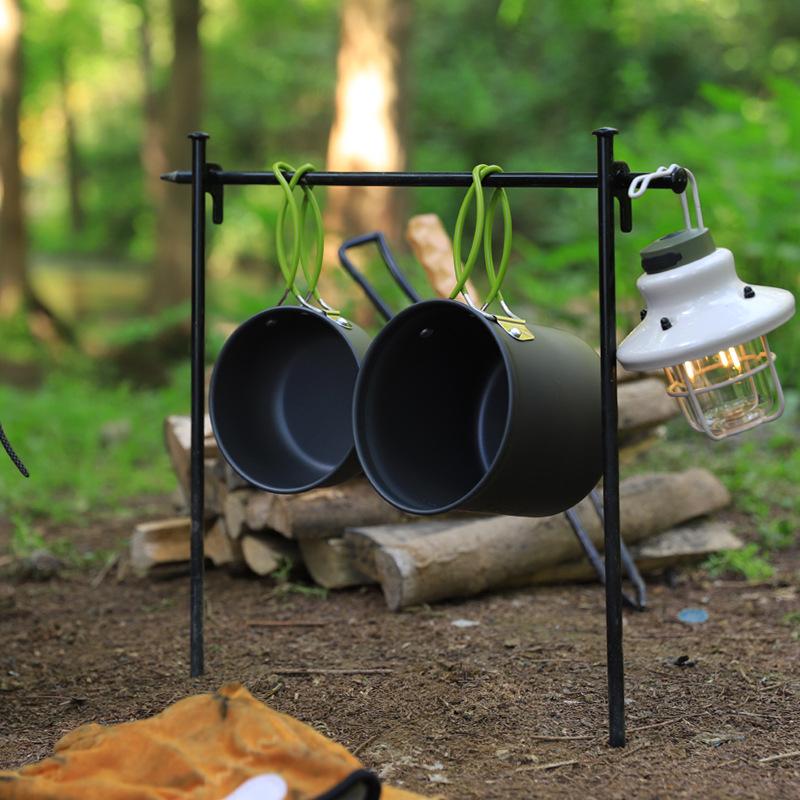 Outdoor Camping Cookware And Tableware Set, Ultra Light Camping Cookware Set, Outdoor Cooking Tableware Set, Hiking Trip, Picnic