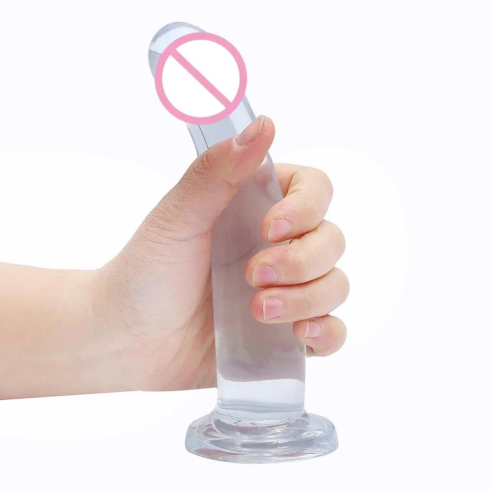 Silicon Anal Dildo Vibrators Women Butt Plug Silicon Artificial Penis Woman Sex Toy Adult Female Fantasy Dildo Toy For Gay