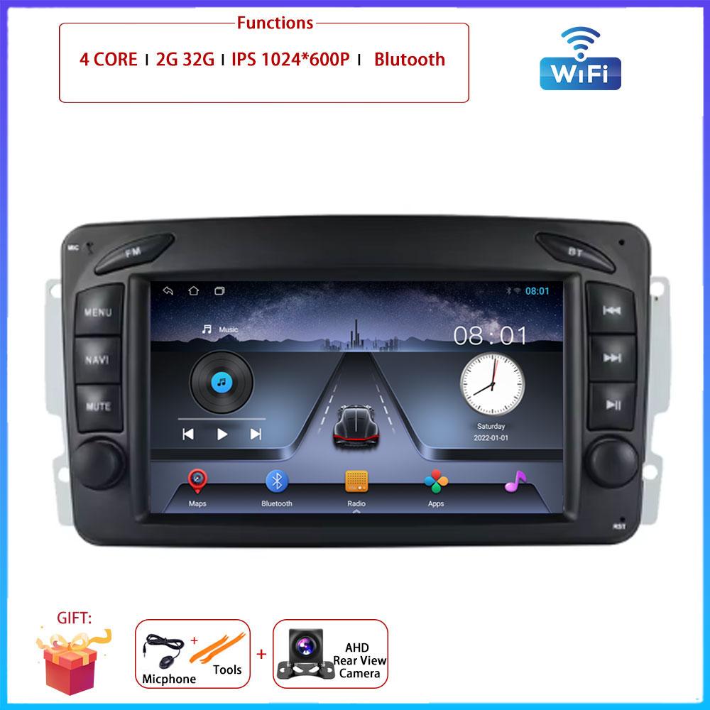 Android OS For Mercedes Benz CLK W209 C209 W168 W203 W463 Vito Viano1998 - 2006 Car Radio Navigation GPS Multimedia Video Player