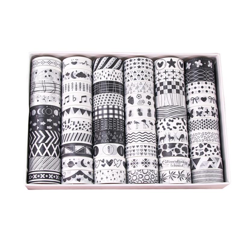 Tape Manufacturer Custom Washitapes Design Self Adhesive Color Decoration Masking Paper Washi Tape DIY Decorative Paper Tape
