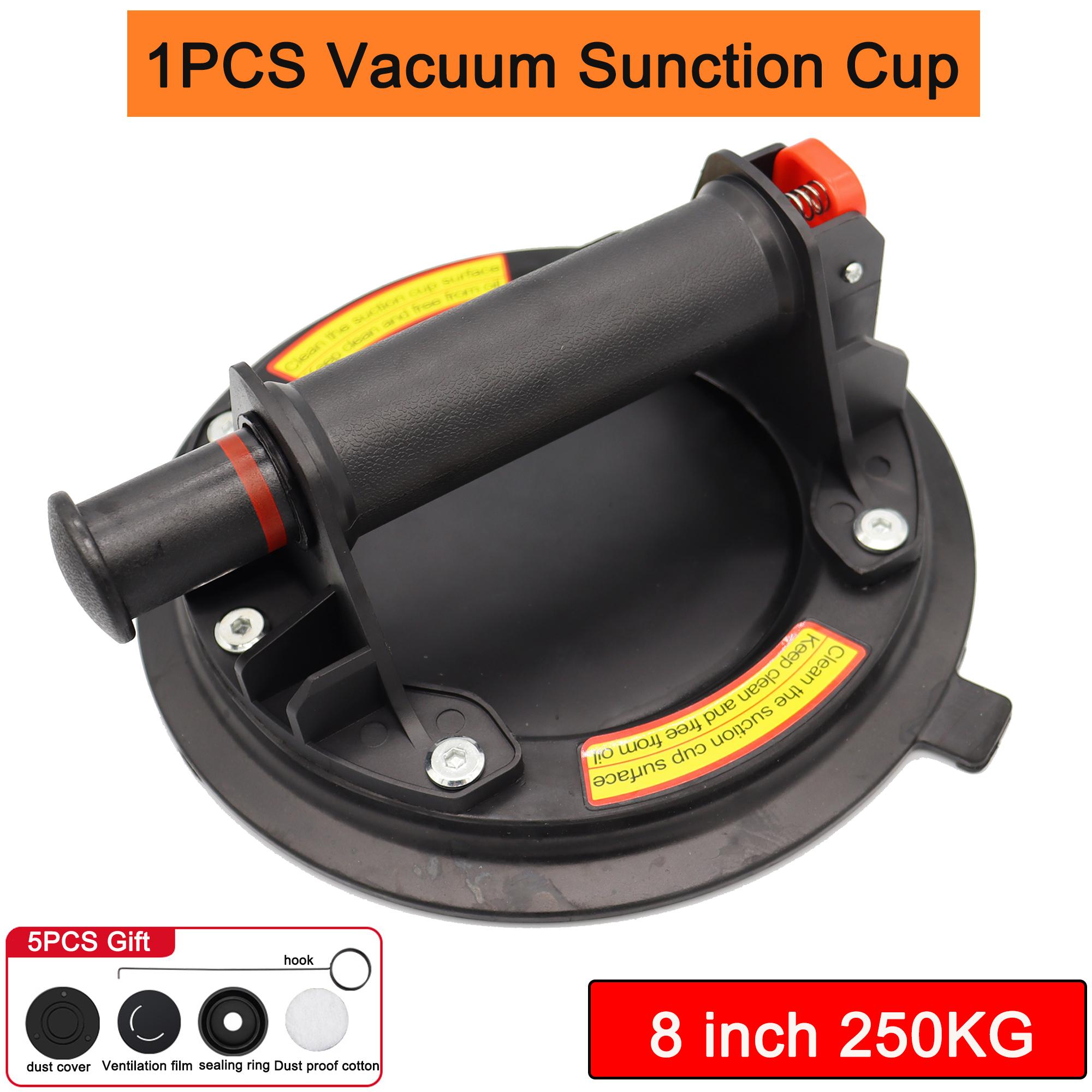 

Вакуумная присоска, мощный ручной подъемник для стекла, грузоподъемность 250 кг, 8-дюймовая присоска, инструмент для установки стекла