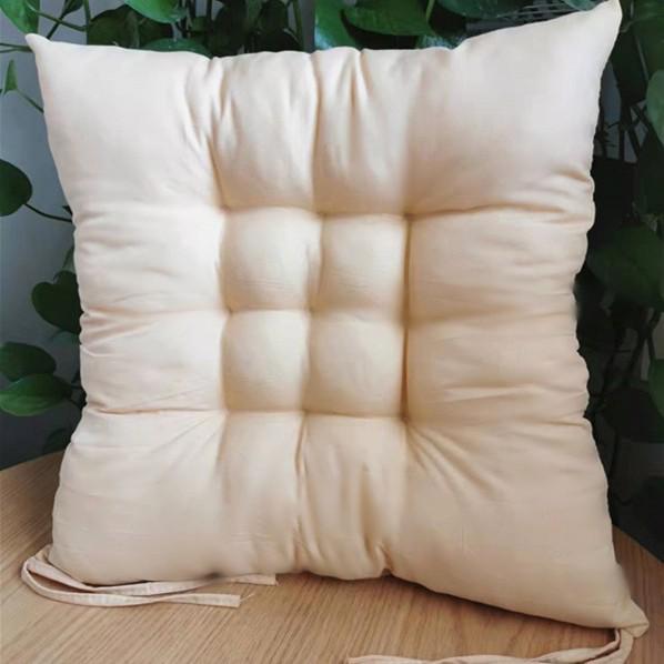 

Однотонна шліфована подушка сидіння для офісних, обідніх або татамі стільців - 40/45 см 40x40 cm