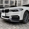 Car Front Bumper Lip Spoiler Splitter Diffuser For BMW 5 Series G30 G31 520i 530i 540i M-Sport 2017-2020 Bodykits Tuning Black