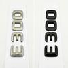 Glossy Black E200 E220 E300 E320 Rear Trunk Letters Badge Emblem for W212 W213 E Class Car Styling Replacement Accessories
