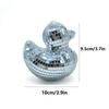 Desktop Disco Mirror Decorative Duck Mirror Glass Home Decor Disco Ball Duck Disco Ornament Disco Decoration Duck Home