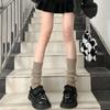 Women's JK Leg Warmers Knitted Foot Warm Socks Cute Long Boot Socks for Party