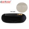 EverToner New Insert Bag for Y-L Shopping mini Linner Bag Portable Felt/Suede Organizer Multi-Pocket Storage Travel Accessory