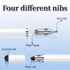 Durability Metal Plastic Styluses Pen MultiDevice Support Smooth Writing Accurate Drawing Portable for On Travel Use