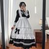 British Long Sleeve Maid Cosplay Costume - Japanese Style Uniform Dress (Plus Size Available)