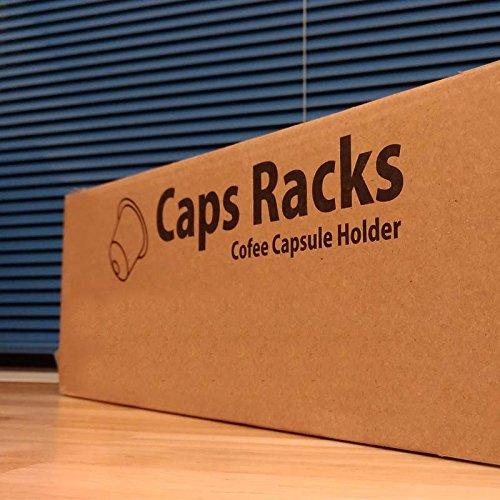Caps Racks: Nescafe Dolce Gusto Capsule Holder, Storage Rack, Drawer Style, Holds 36 Capsules, Silver