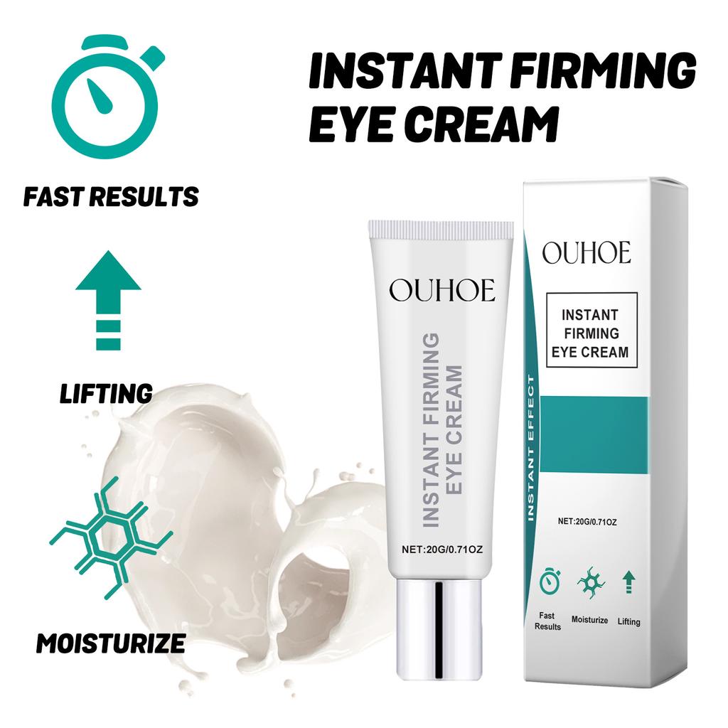 Firming Eye Cream Age Defying Fade Fine Lines Anti Dark Circle Eye Bags Puffiness Lifting Nourish Moisturizing Brighten Eye Care