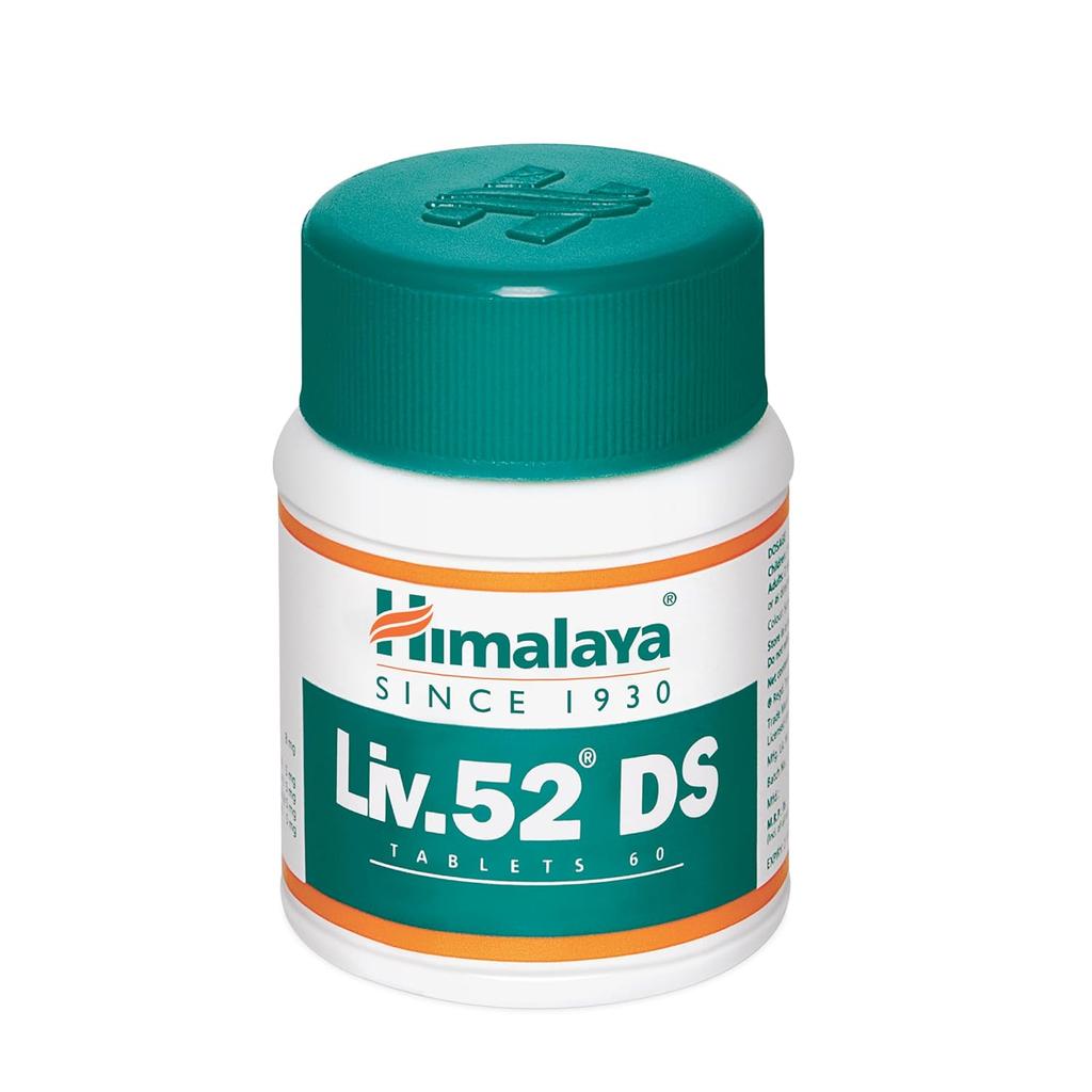 Himalaya Liv 52 DS 60 Tabletten Packung Natürliches Wellness-Ergänzungsmittel zur Unterstützung der täglichen Gesundheit und Vitalität
