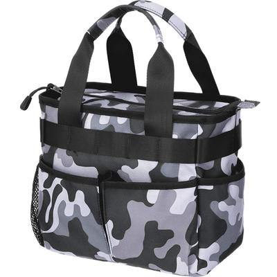 Official Round Bag Golf Pockets Large Capacity Storage Ultra Round Tote Bag Golf Pouch Golf Bag Stylish [EARTH LEAD] [7 Lightweight] Men's Women's