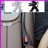 1 Pair TPU Car Seat Gap Filler Organizer Gap Plug Strips Hub Cap For Peugeot 206 307 308 3008 208 407 4008 301 Auto Accessories