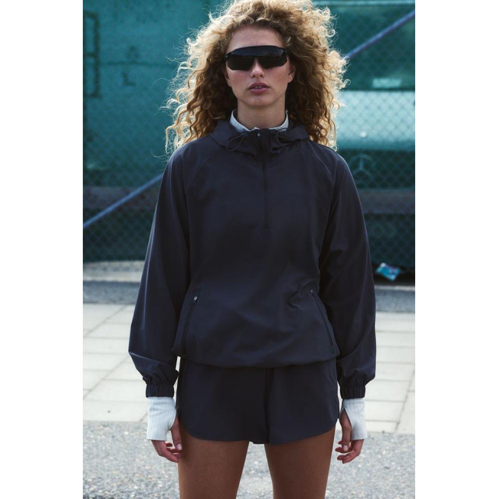 

H M DryMove Running Pullover Jacket Dark Grey