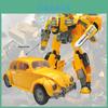 Yellow Bee Transformer Robot Plastic Material Creative And Cool Style