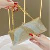 Womens Designer Clutch Bag With Sparkling Rhinestones For Wedding And Party Events