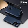 Flipové kožené pouzdro pro Samsung Galaxy Z Fold6/5/4/3 s chytrým displejem, LED zobrazením, okénky a držákem na karty/peněženkou, kryt na telefon