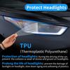 Car Headlight Protection Film for Toyota Highlander 2020 2021 2022 2023 2024 Auto Accessories Lucency Vinyl Exterior Decoration Self Adhesive Sheet