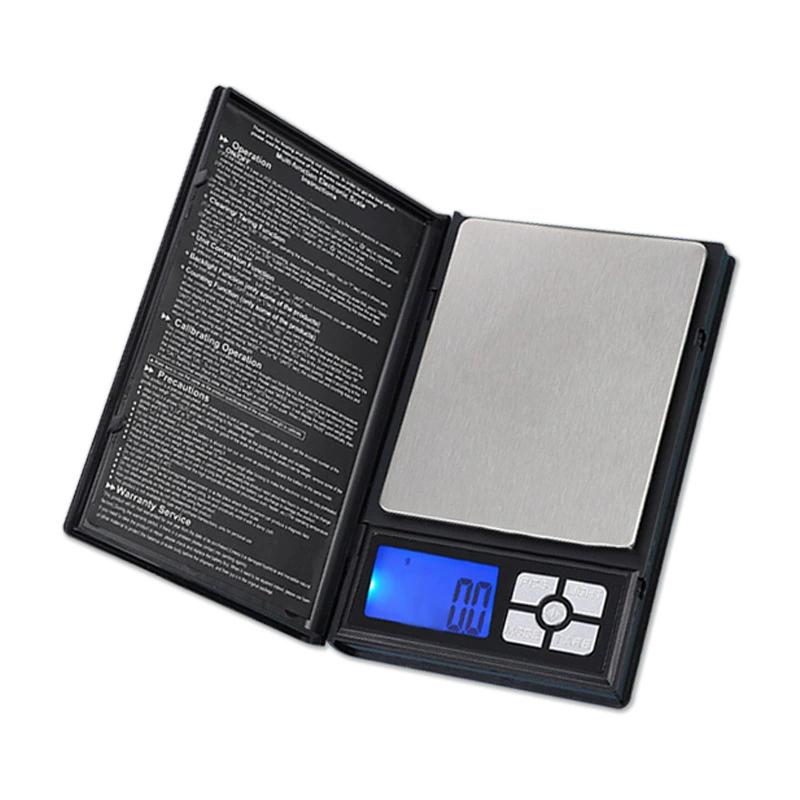 

Balanza digital de bolsillo de alta precisión para joyería, oro y cocina, portátil y compacta