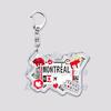 Hot Boarding Pass Keychains for Accessories Bag  NEW YORK TOKYO SEOUL PARIS LONDON Travel Souvenir Tickets Keyring Friends Gifts