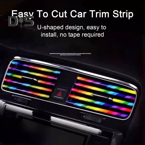 Carbon Fiber Rear Wiper Trim Strip For Toyota Sienna 2021-2023 - Silver
