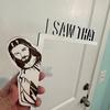 Jesus Door Frame Decoration Ornament, Creative Door Corner Decoration, Scene Decoration, Room Decoration, Home Decoration