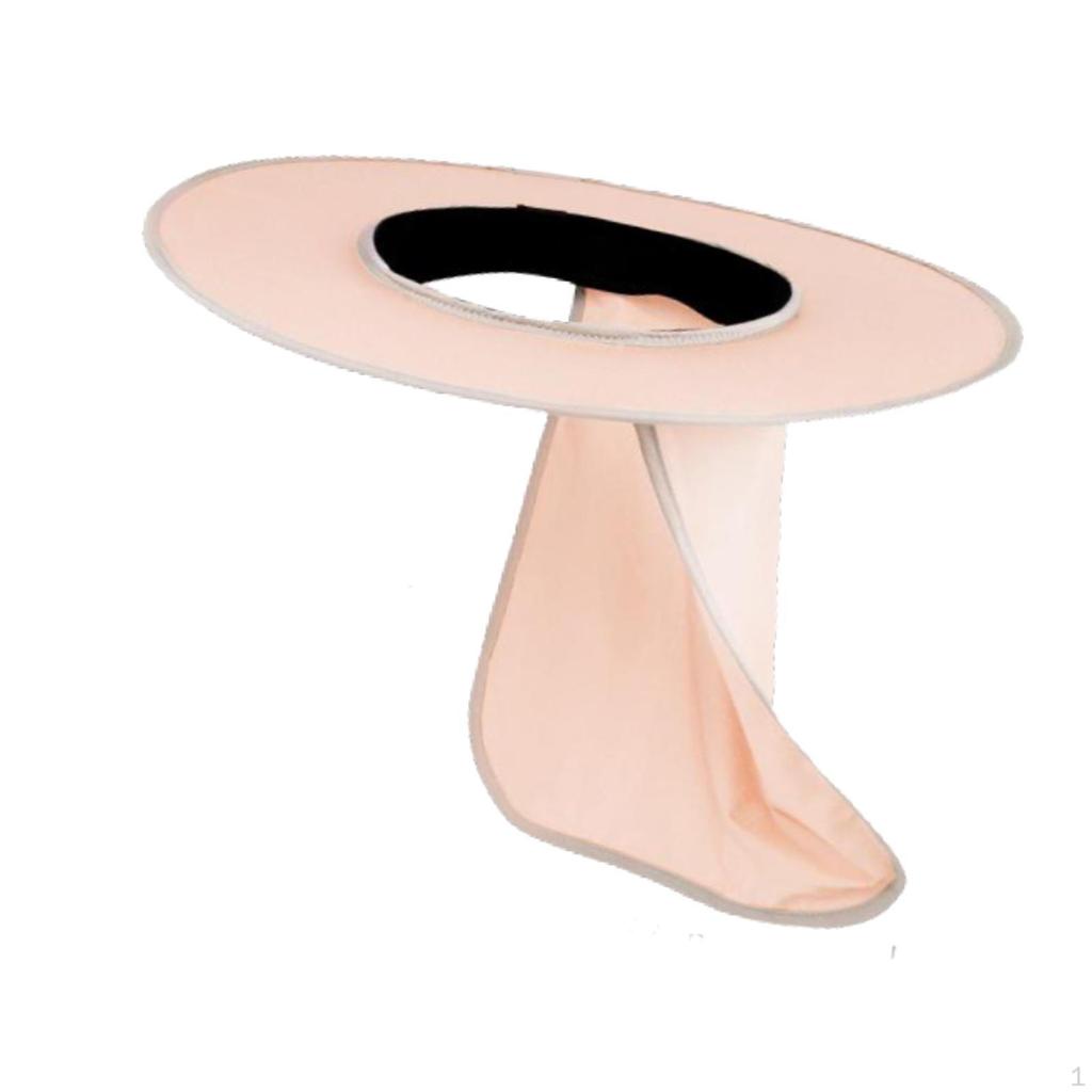 Hard Hat Sun Shade Visor for Outdoor Activities Building Workers Blue