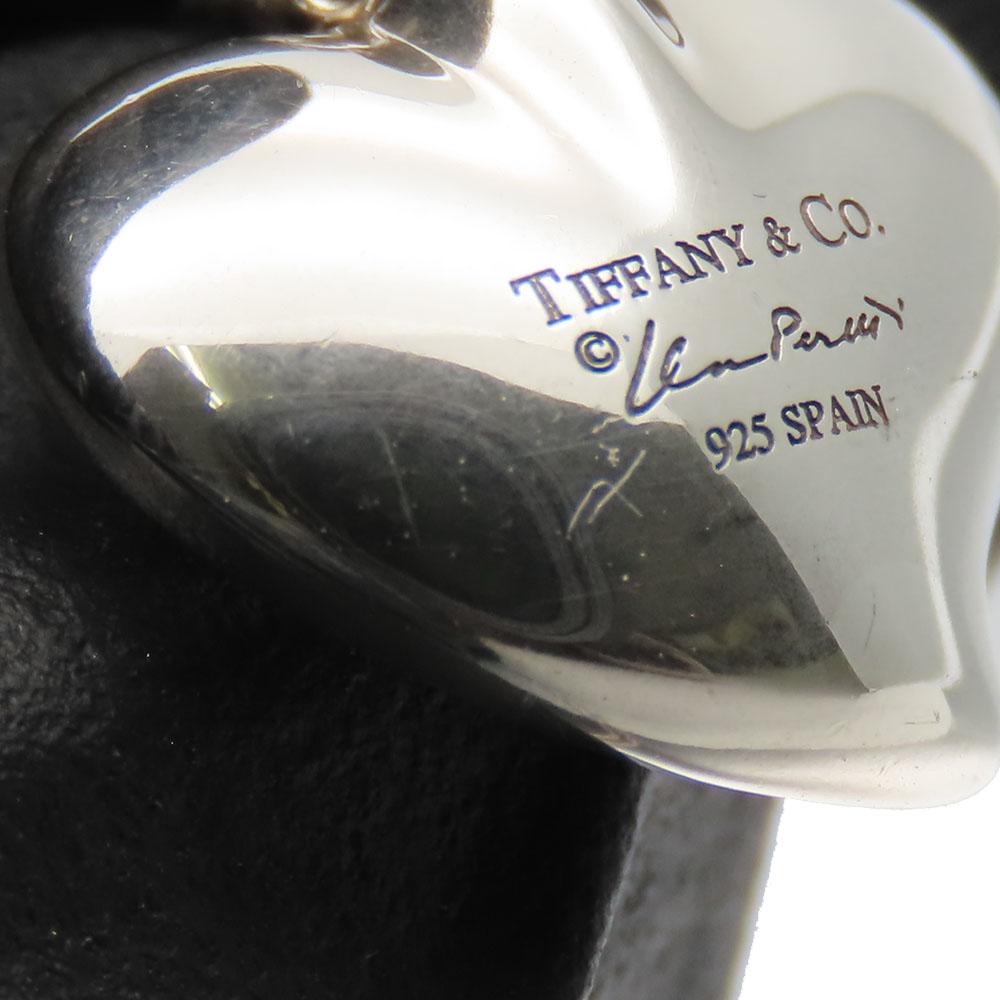 Used TIFFANY&Co. Necklace Curved heart Silver925 4.3g Silver El Saperetti