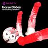 Vibratoren Pferd Dildos Frauen Erwachsenen Sexspielzeug Tiere Penis Silikon Dildo Für Frauen Männer Anal Plug Strap-On Pferd Dildo Lesbisch