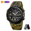 SKMEI 1655 Dual Display Multi Functional Waterproof Student Exploration Watch Outdoor Sports Men's Electronic Watch