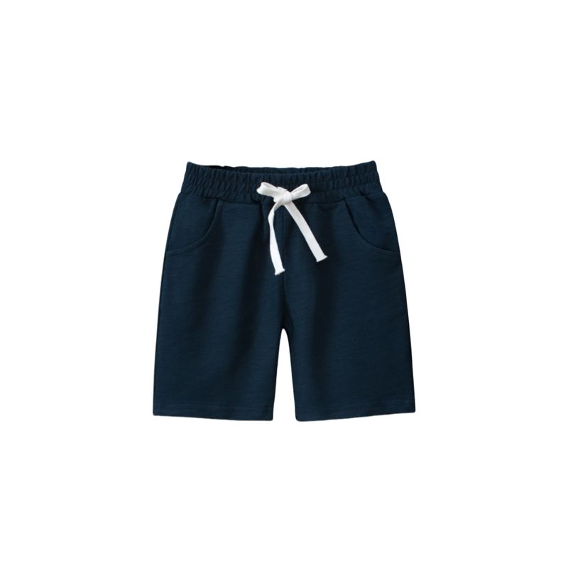 27Kids Korean Style Children s Clothing Summer Boys  Terry Shorts Boys  Five-Point Pants Children s Bamboo Cotton Shorts Thin Xlc6031 Noble Basket 140