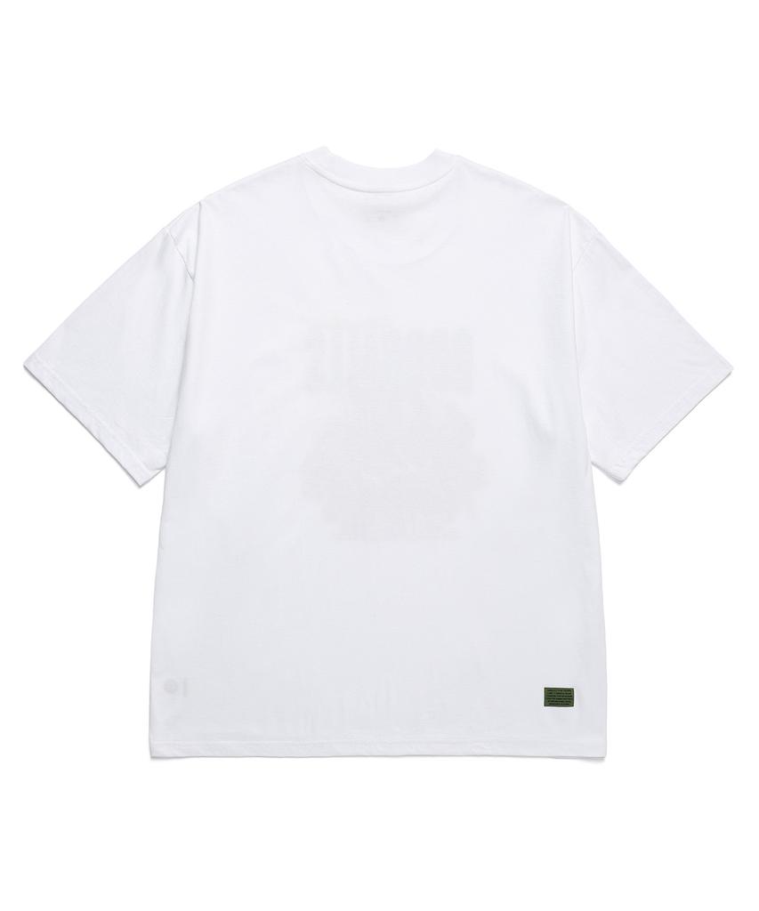 ODDBALLS CLUB Odbc Motocross Short Sleeve T-Shirt White