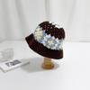 Women's and Men's Daily Crochet Knit Bucket Hat