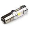 LED světlomet H4BS(BA20D)-Žárovka POOPEE 12W DC9-85V Bridgelux COB čip 1200LM Vodotěsná s vysokým jasem bílá a modrý anděl Originální náhrada