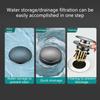 Copper Drain Filter Bounce Cores Sink Drain Plug Sink Basins Drain Basket Sink Stoppers for Bathroom Kitchen Enduring
