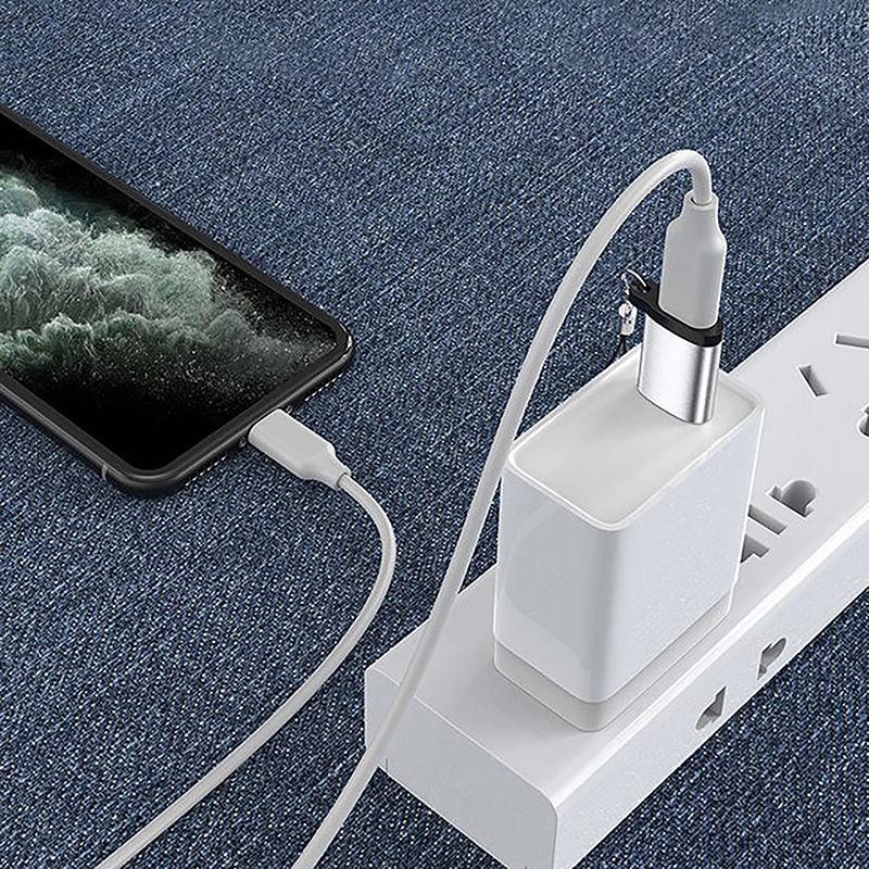 Adapter USB 3.0 na USB-C, Złącze USB męskie na USB-C żeńskie, Prędkość transferu 5 Gbps do przesyłania danych i ładowania