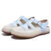 Sommer Damen Römersandalen Strandschuhe Lässige Zehenbedeckte Wandersandalen für Mädchen Übergröße