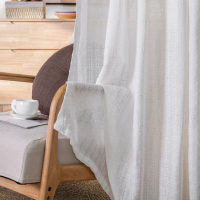 1PC LOZUJOJU Classic Modern Tulle Curtain For Living Room Luxury Elegant Textiles Curtain Fabric Sheer Curtains
