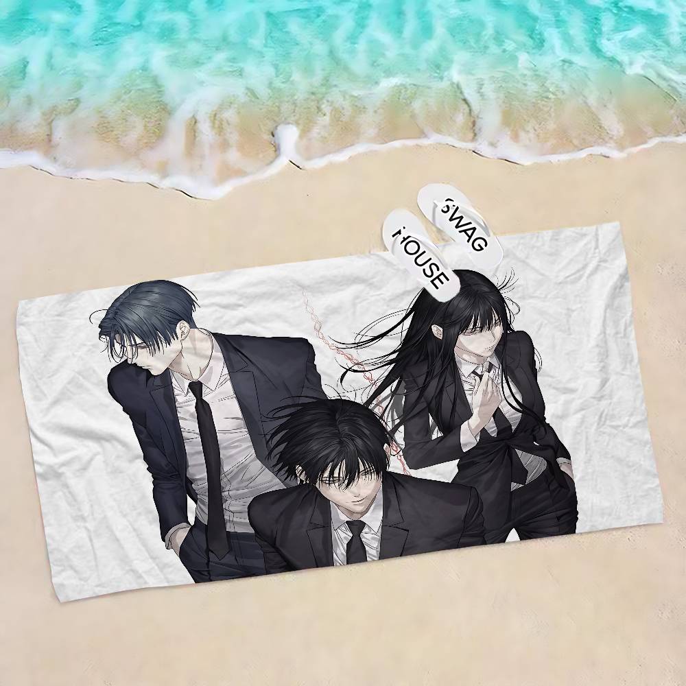 

Special Civil Servant Microfiber Beach Towel Absorbent Quick dry Soft Yoga Swimming Resort Mountain Climbing Towel W30*H60(CM)