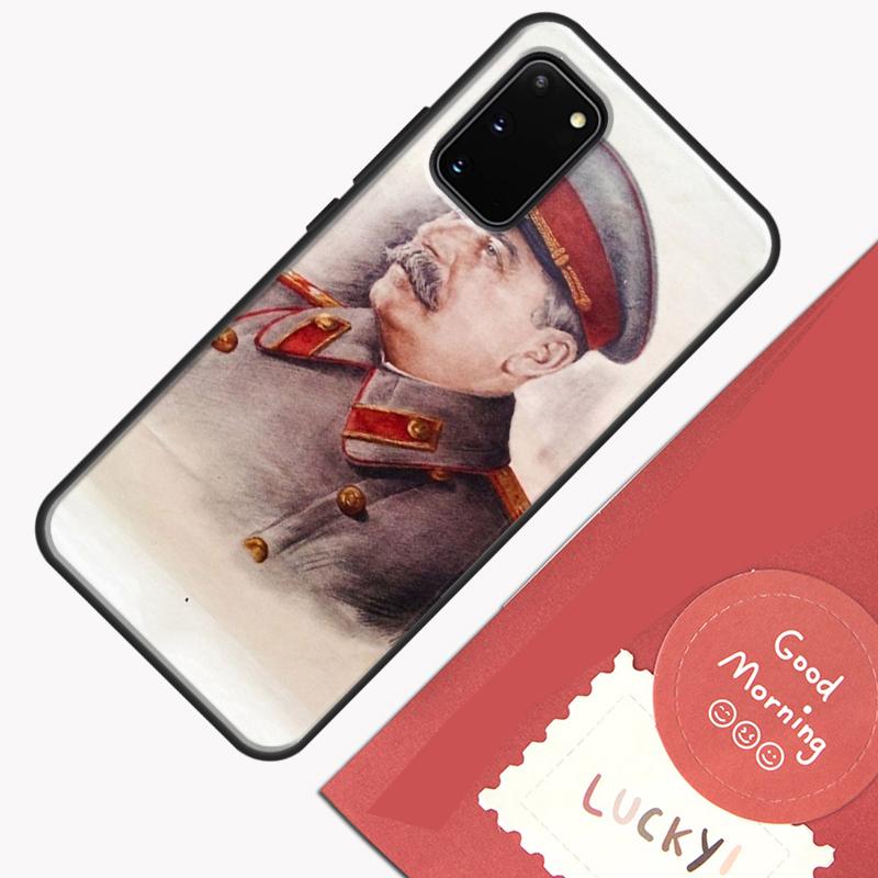 Stalin Soviet Union Phone Case For Samsung Galaxy S23 S26 Ultra S20 S21 S22 S24 S25 Plus S10 S25 FE Cover Shell