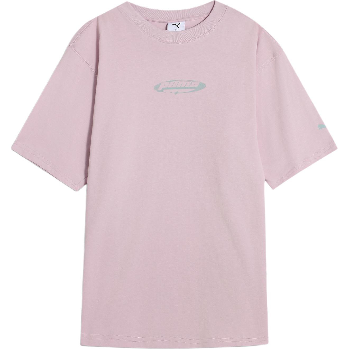 

New PUMA Graphic SS25 T Shirt Unisex Light Purple 90 633853-90 M (175/96A)