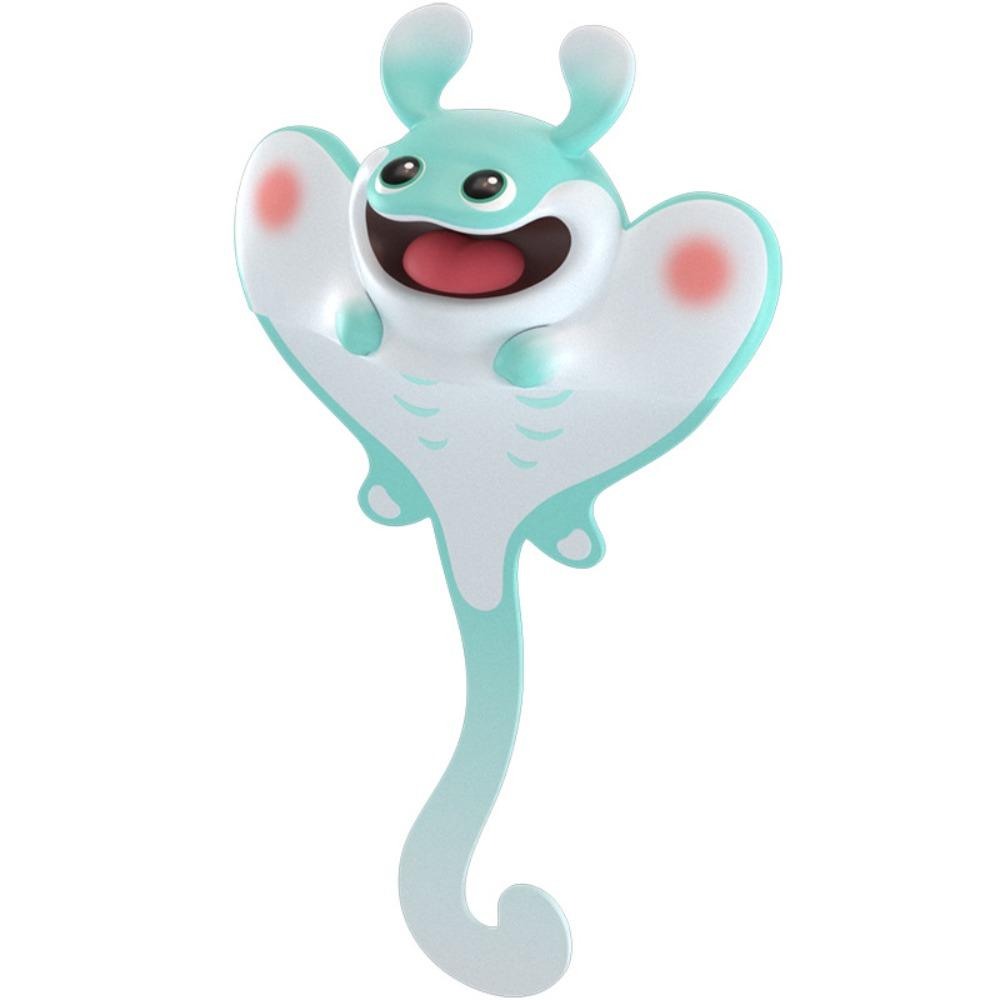 Sea Horse 3D Cartoon Book Marker Dolphin Squashed Jellyfish Bookmark  School Supplies