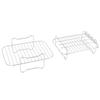 Fryer Rack Double Layer 304 Stainless Steel Rectangular with G Skewer Fryer Cooking Rack Fryer