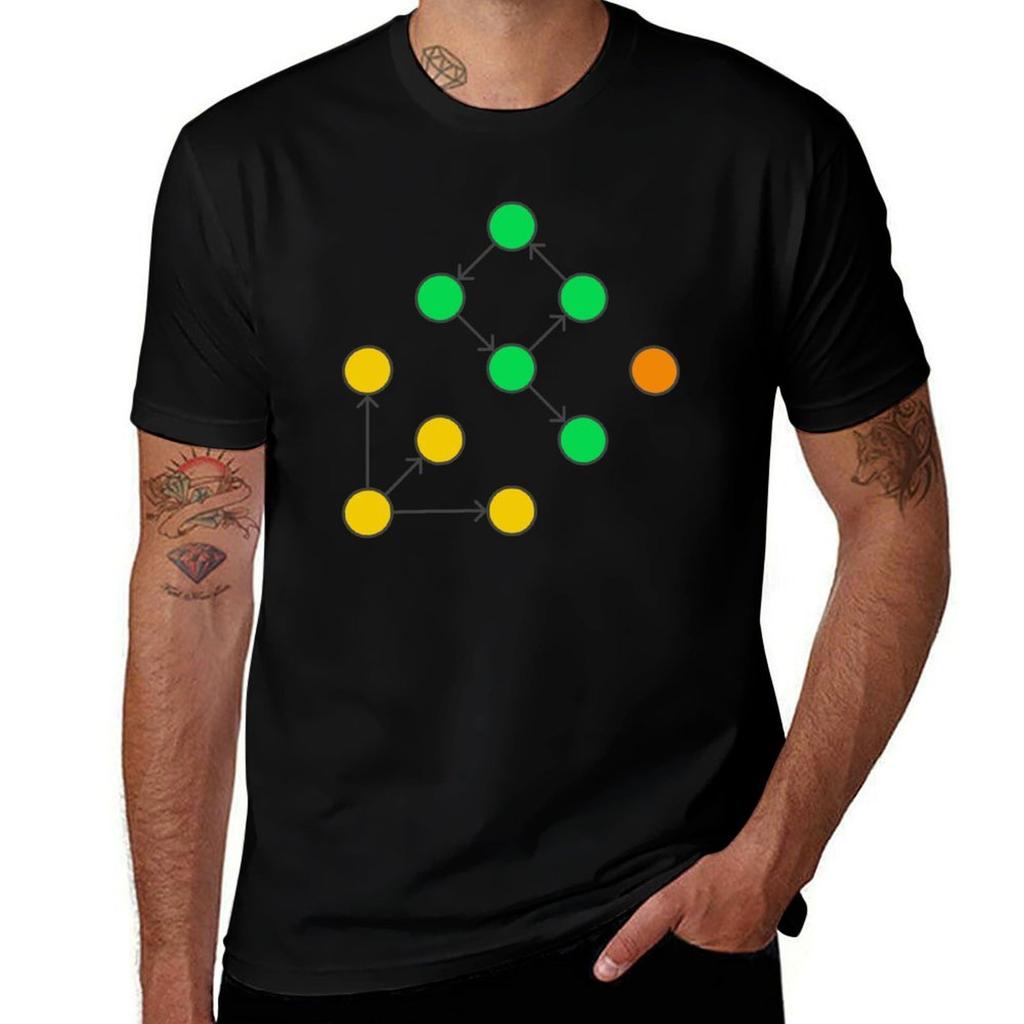Graph Structure TShirt Plus Size Summer Casual TShirt