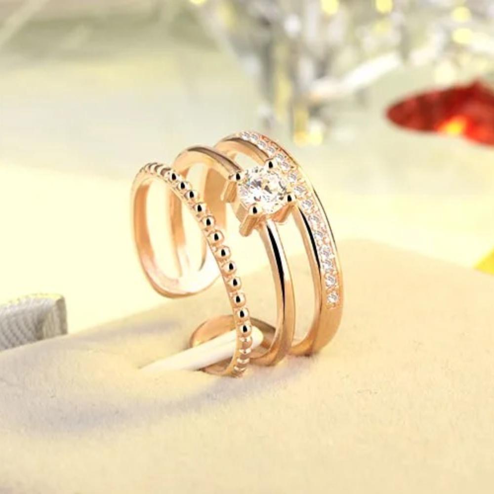 New  925 Sterling Silver Ring open Adjustable Fashion Exquisite Student Girlfriend Women Jewelry Accessories Wedding Party
