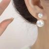 Elegant Pearl Stud Earrings with Anti-Allergy S925 Silver Needle