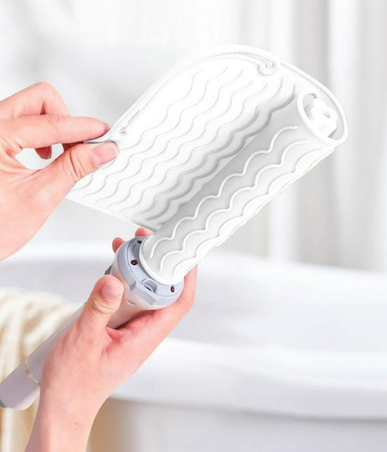 

Silicone Non-Slip Curling Iron & Straightener Heat-Resistant Mat белый