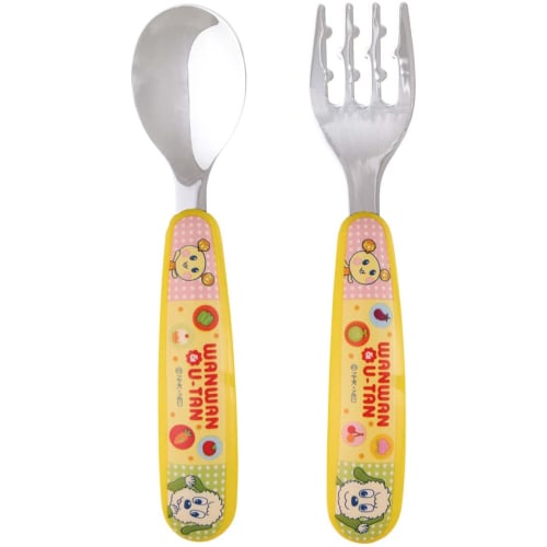 Skater Children's Spoon Fork Set Inai Inai Baa! SFBS1-A